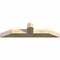 Ekena Millwork Portland Rough Sawn Timber Gable Bracket, Douglas Fir, 60"W x 15"H x 6"D x 6"F, 6/12 Pitch GBW060X15X0606POR00RDF - alternate 5